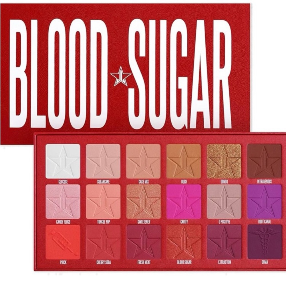 JEFFREE STAR Blood Sugar Palette - NEW YEAR | Celebrity | Jeffrey | Celebrate 🎉 - Picture 3 of 5